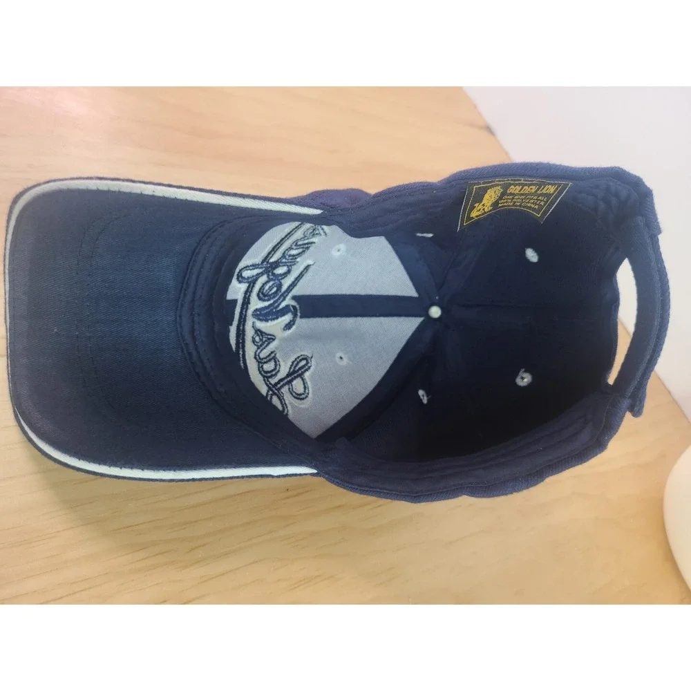 Golden Lion Baseball Cap Las Vegas Logo‎ Style Embroidered Dark Blue Strap Back